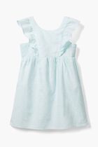 Linen Ruffle Dress