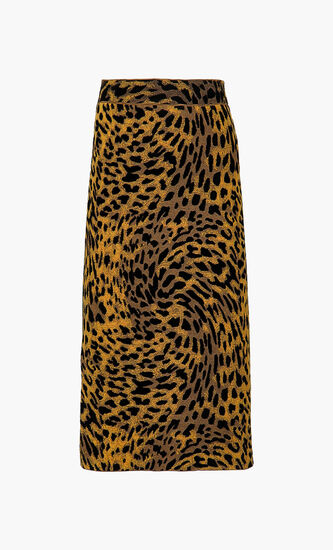 Leopard Print Skirt