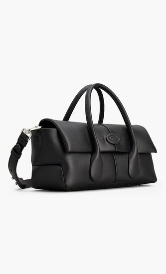 Di Bag Reverse Flap In Leather Small