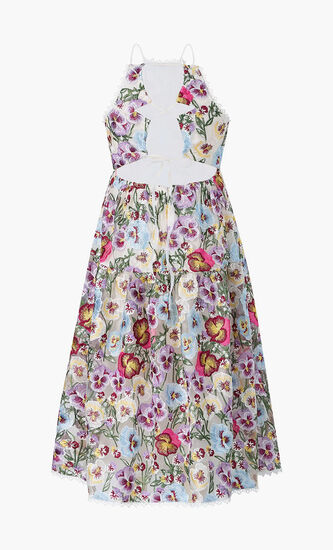 Claudia Embroidered Maxi Dress