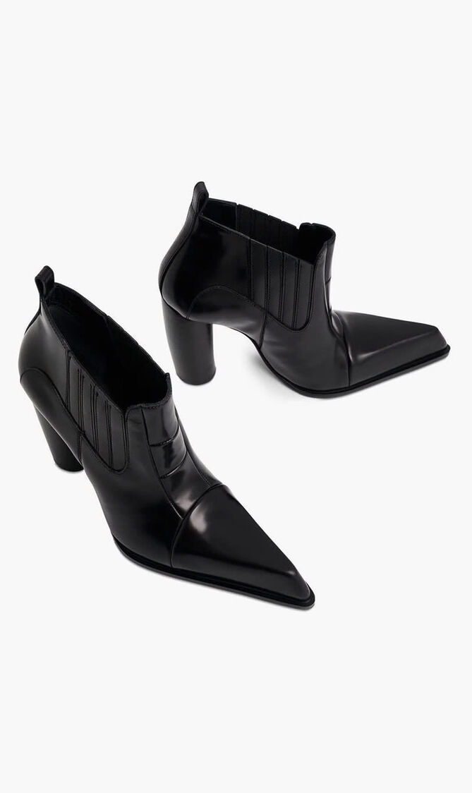 MOON BEATLE SHADE ANKLE BOOT BLACK BLACK