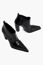 MOON BEATLE SHADE ANKLE BOOT BLACK BLACK