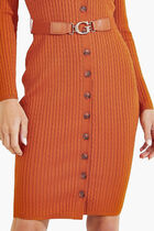 Cardigan Belted Dress