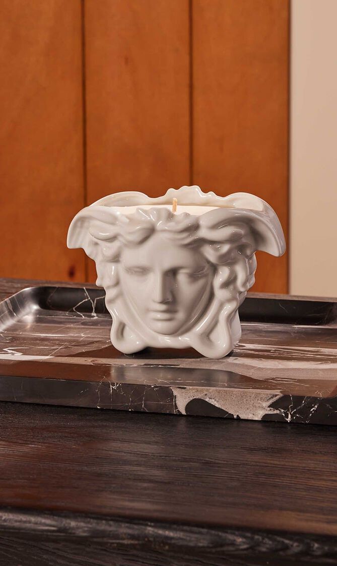 Medusa Grande Candle White