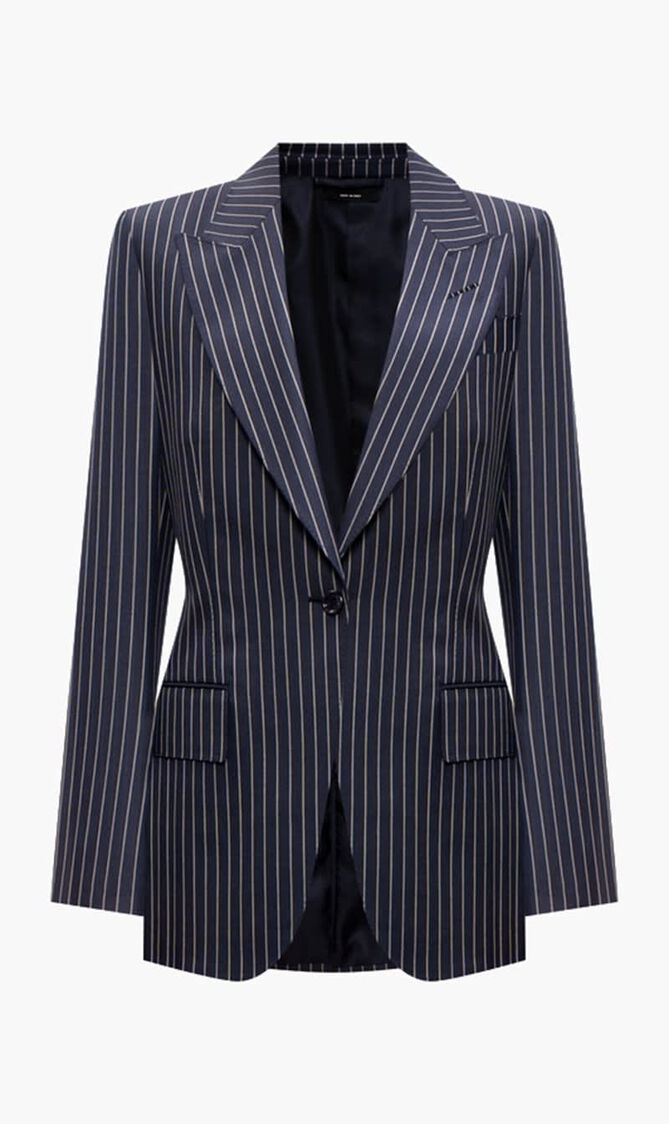 Striped Blazer