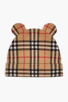 CHECK BEAR EARS HAT