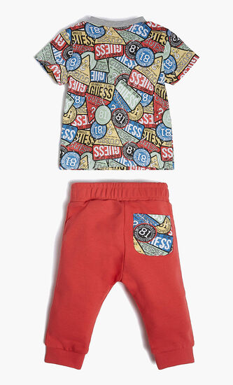 Printed Tee and Pants