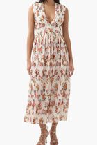 Becoming Bow Back Midi Dress