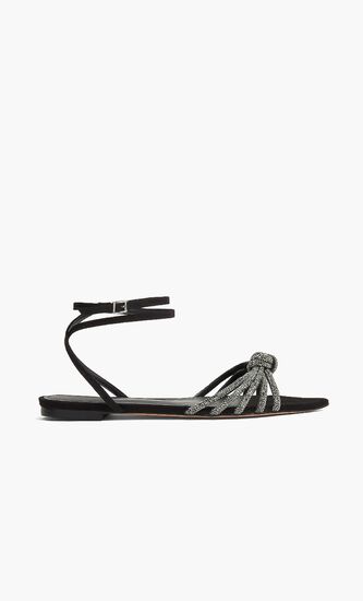 Knotted Flat Sandals