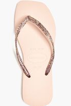 Slim Square Logo Flip Flops Slim Square Logo Flip Flops