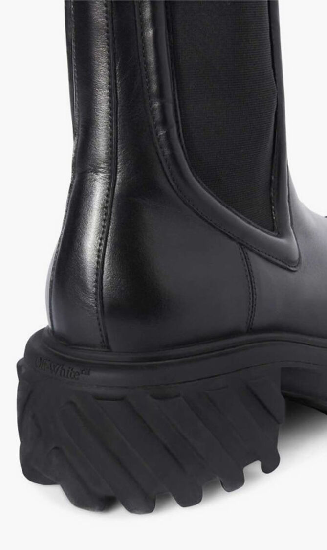 TRACTOR MOTOR CHELSEA BOOT BLACK BLACK