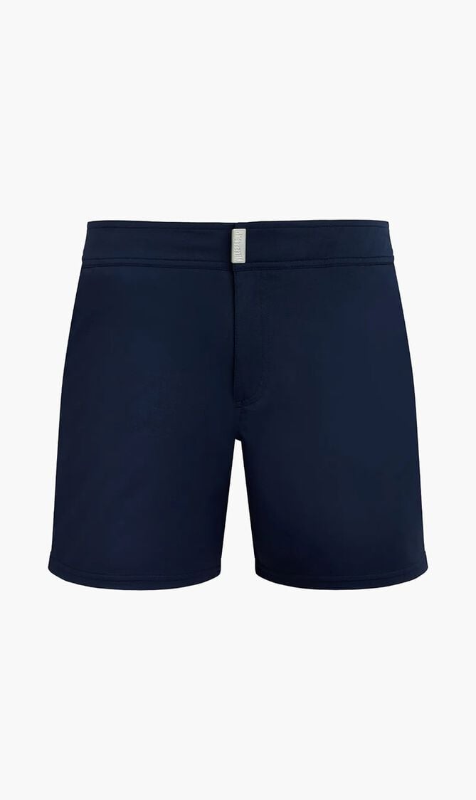 Merise Solid Flat Belt Boardshorts