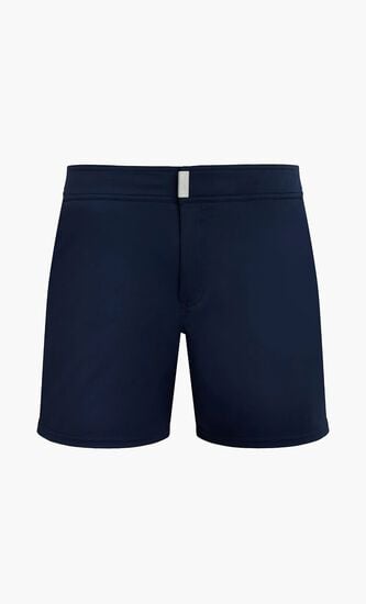 Merise Solid Flat Belt Boardshorts