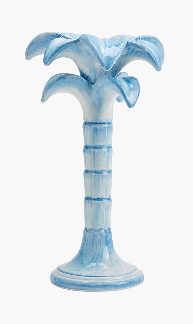 Palm Trees Candle Holder Medium