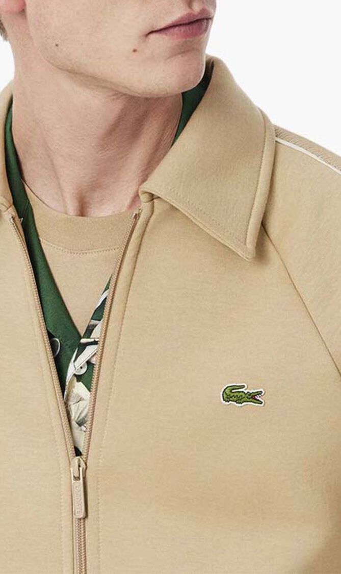 French Made Zipped Sweatshirt