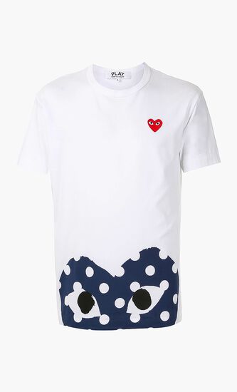 Half Heart Polka Dots T-Shirt