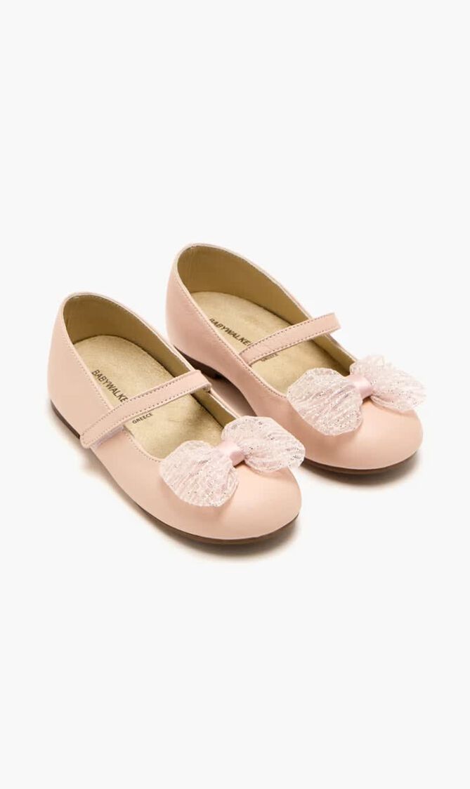 BABYWALKER Bow ballerinas