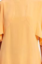 Maxi Dress with Cape Sleeves