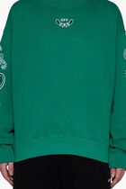BANDANA ARR SKATE CREWNECK COLLEGE GREEN BANDANA ARR SKATE CREWNECK COLLEGE GREEN