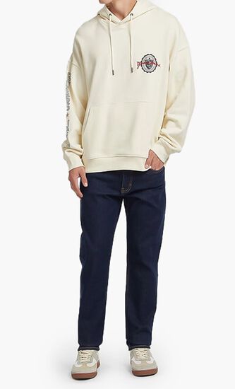 Cotton Sweatshirt with Hood