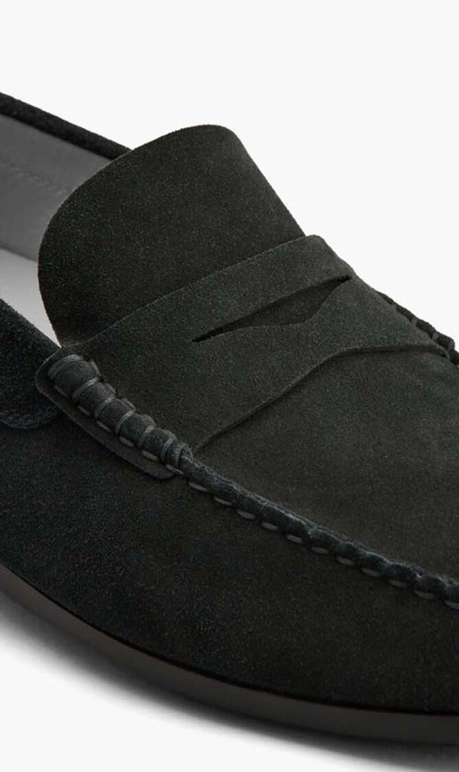 Suede Loafers