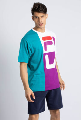 Colour Block Logo T-Shirt