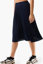 Elasticised Waist Pleated Skirt