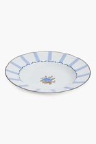 Brocante Soup Plate Round Blue 22cm