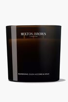 Mesmerising Oudh Accord & Gold Luxury Candle, Triple Wick