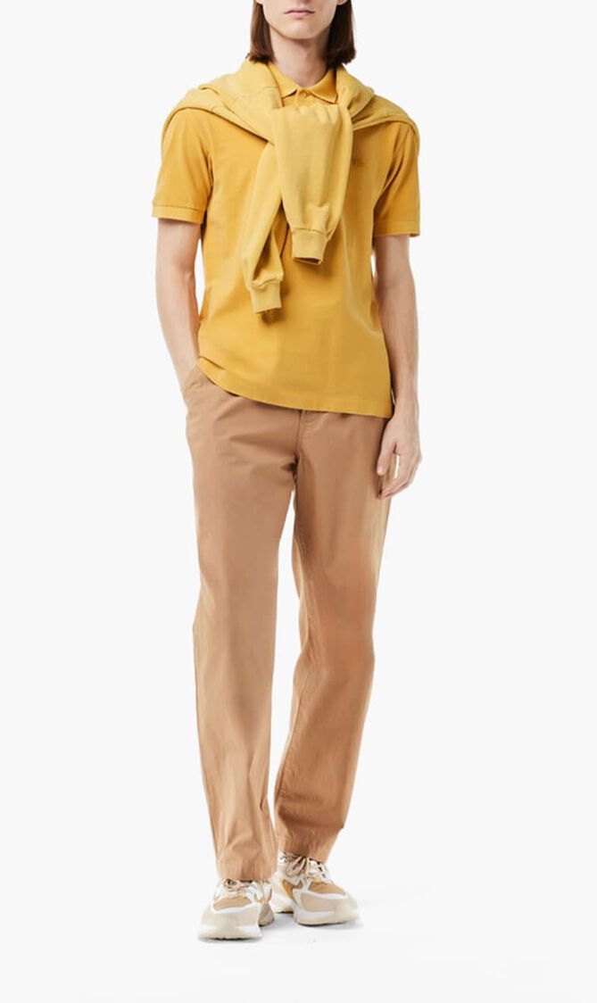 Classic Fit Cotton Pique Polo Shirt