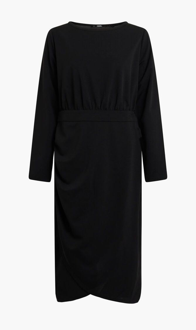 LONG SLEEVE JERSEY DRESS