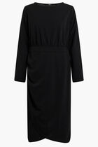 LONG SLEEVE JERSEY DRESS