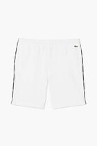 Logo Trim Cotton Fleece Shorts
