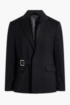 WOOL BLAZER W BELT