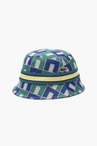 Interlock Jacquard Patterned Bucket Hat Interlock Jacquard Patterned Bucket Hat