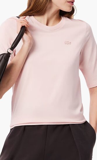 Soft Cotton Three Quarter Sleeve T-shirt