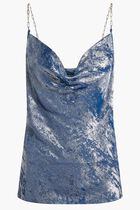 Sleeveless Daria Chain Shimmery Top