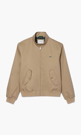 Water Repellent Twill Harrington Jacket