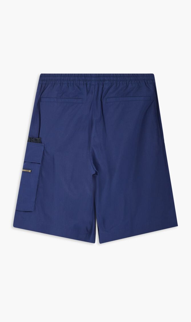 SHORTS CTN PPLN BERMUDA INFORMAL DRAWSTRING CONTRAST GRECA