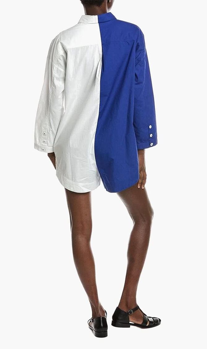 FISH CUTWORK OFF WHITE LONG SLEEVE ROMPER