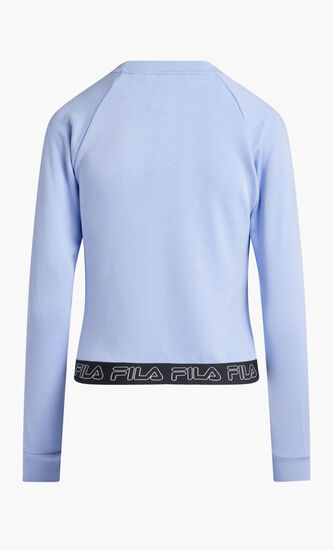 RAGLAN CREW WITH TAPE HEM