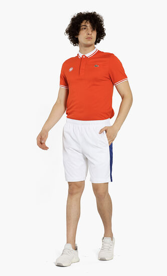 Lacoste SPORT Contrast Side Bands Tennis Shorts