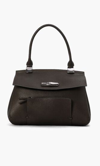 Khaki Leather Bag
