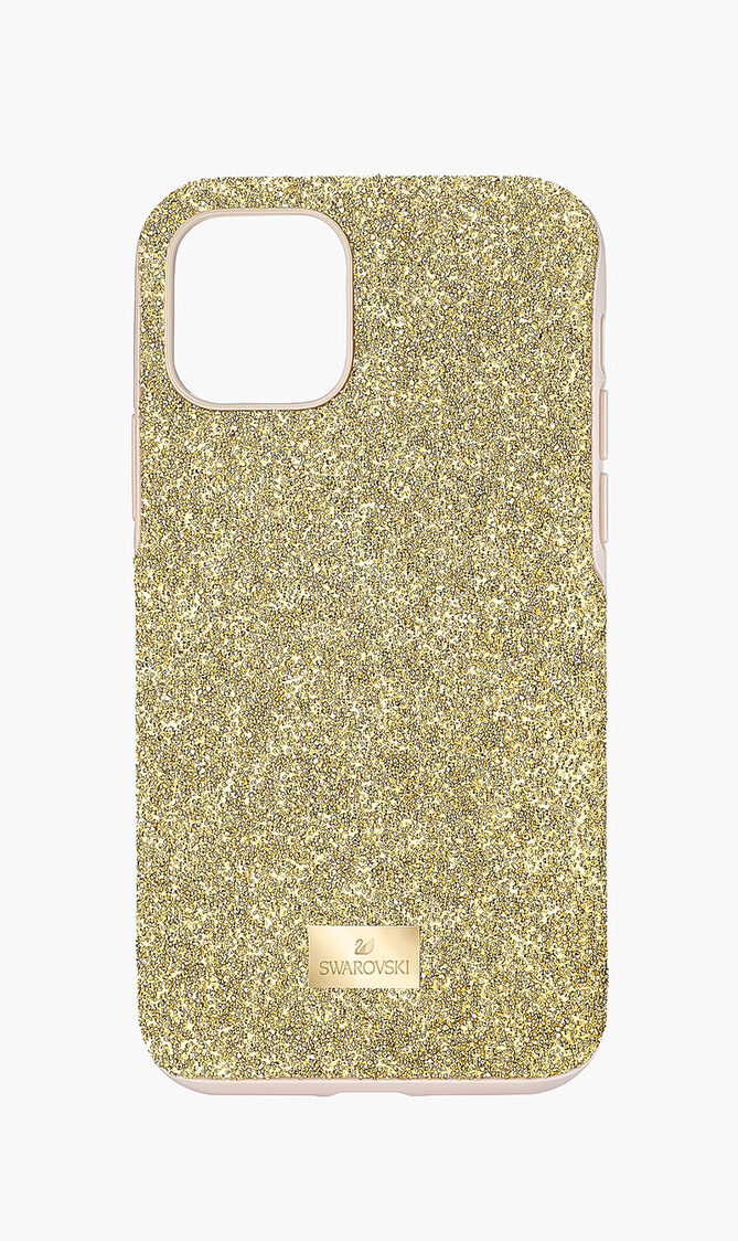 High Smartphone Case With Bumper, Iphone&reg; 11 Pro, Gold Tone