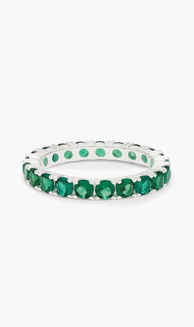 ETERNITY RING VERDE
