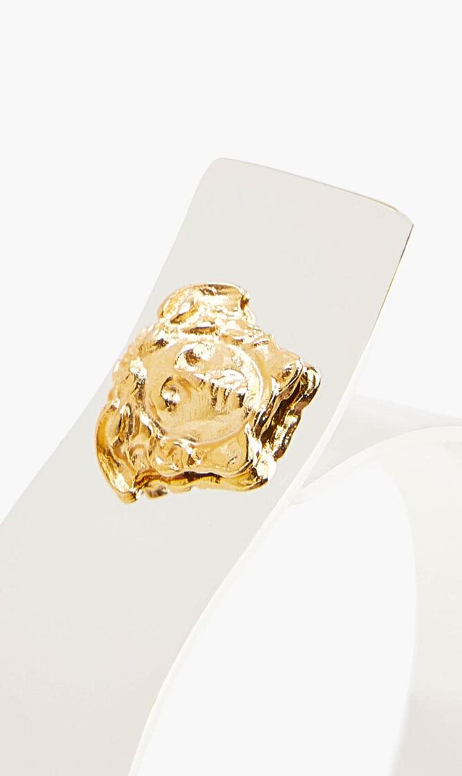 VSC MEDUSA SILVER-GOLD SET 4 NAPKIN RINGS