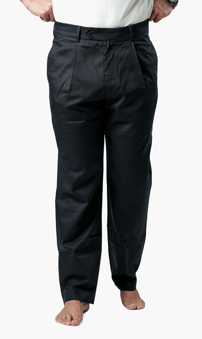 ANGELO KAHEL TROUSERS NAVY PNT 6074