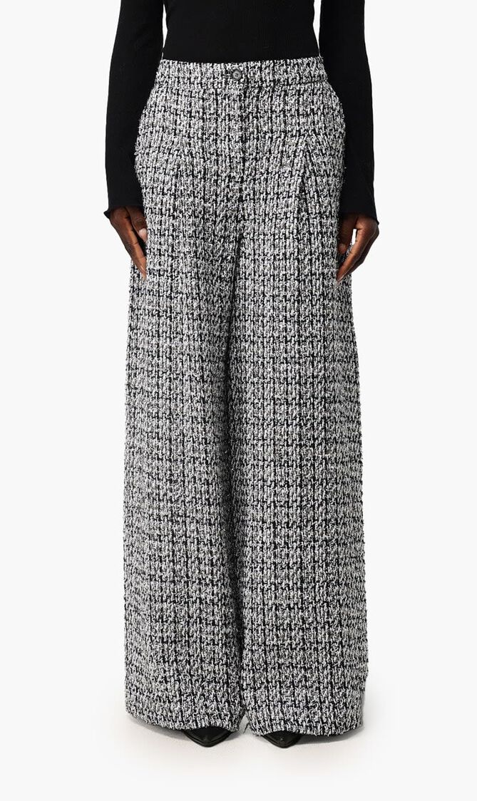 Boucle Tweed Trousers