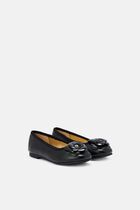 AVRIL ROSE BALLET PUMP BLACK