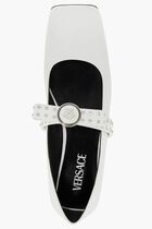 Gianni Ribbon Studded Ballerinas